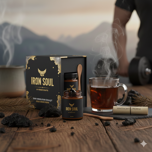 Iron Soul | Raw Himalayan Shilajit Resin (10g) by VenedoCrafts